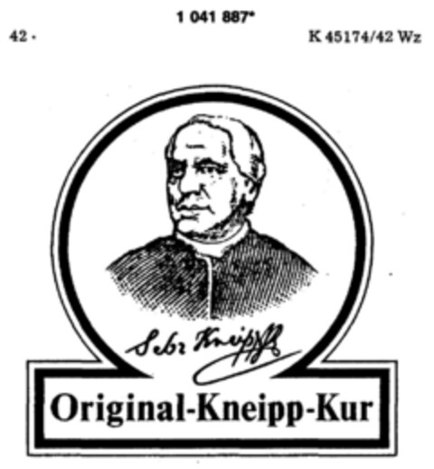 Original-Kneipp-Kur Logo (DPMA, 10.11.1982)