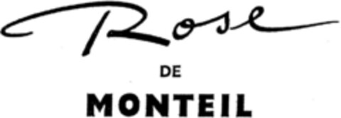 Rose DE MONTEIL Logo (DPMA, 06/30/1994)