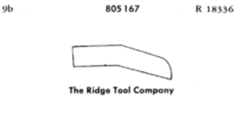 The Ridge Tool Company Logo (DPMA, 31.12.1963)