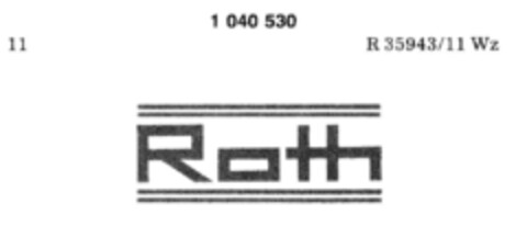 ROTH Logo (DPMA, 03.02.1979)