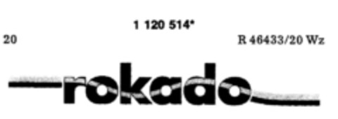 rokado Logo (DPMA, 05.03.1988)