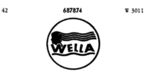 WELLA Logo (DPMA, 07/07/1952)
