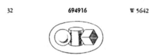 694916 Logo (DPMA, 02.08.1954)