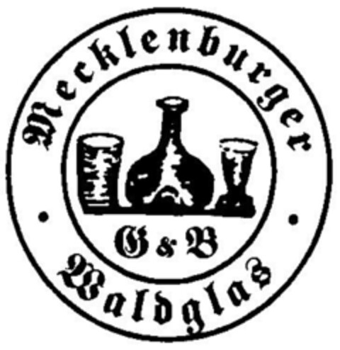 Mecklenburger Waldglas G&B Logo (DPMA, 19.10.2001)