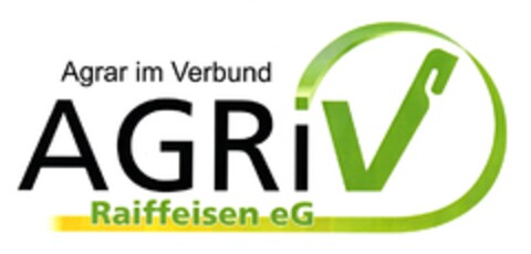 Agrar im Verbund AGRiV Raiffeisen eG Logo (DPMA, 09.04.2009)