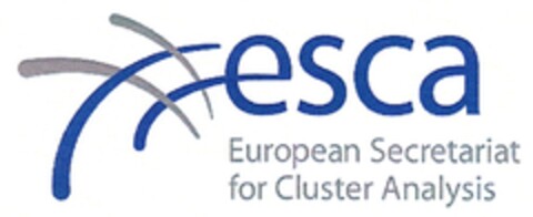 esca European Secretariat for Cluster Analysis Logo (DPMA, 12.03.2012)