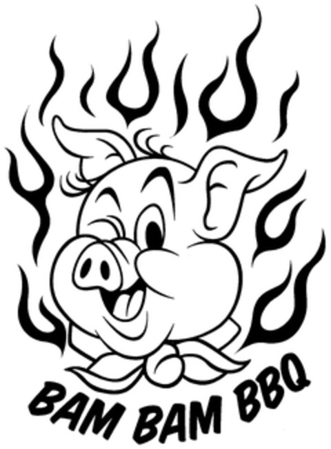 BAM BAM BBQ Logo (DPMA, 24.09.2013)