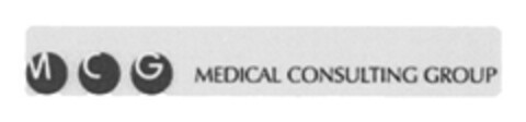 MEDICAL CONSULTING GROUP Logo (DPMA, 12.03.2015)