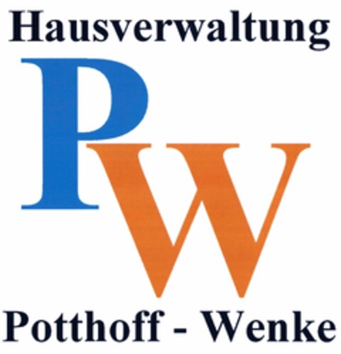 Hausverwaltung PW Potthoff - Wenke Logo (DPMA, 22.07.2015)