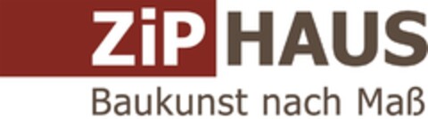 ZiPHAUS - Baukunst nach Maß Logo (DPMA, 09/24/2015)