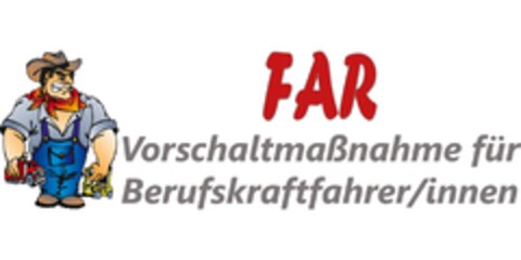 FAR Vorschaltmaßnahme für Berufskraftfahrer/innen Logo (DPMA, 06.09.2016)