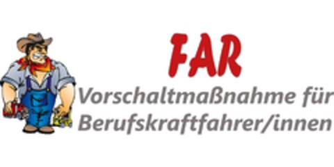 FAR Vorschaltmaßnahme für Berufskraftfahrer/innen Logo (DPMA, 09/06/2016)