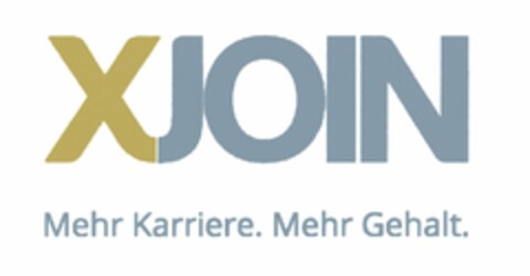 XJOIN Mehr Karriere. Mehr Gehalt. Logo (DPMA, 02/13/2018)