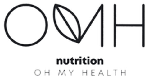 OMH nutrition OH MY HEALTH Logo (DPMA, 21.11.2019)