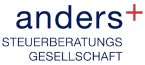 anders + STEUERBERATUNGS GESELLSCHAFT Logo (DPMA, 01/17/2019)