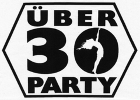 ÜBER 30 PARTY Logo (DPMA, 01.07.2005)