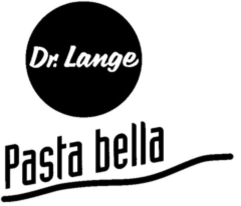 Dr. Lange Pasta bella Logo (DPMA, 03.12.1996)
