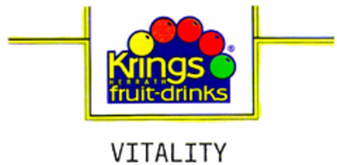 Krings HERRATH fruit-drinks VITALITY Logo (DPMA, 22.05.1997)