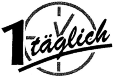 1 täglich Logo (DPMA, 11.09.1997)