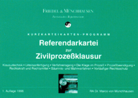 FRIEDEL & MÜNCHHAUSEN Logo (DPMA, 24.07.1998)