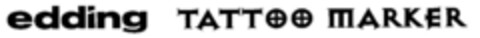 edding TATTOO MARKER Logo (DPMA, 13.08.1998)