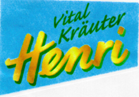 Vital Kräuter Henri Logo (DPMA, 04.05.1999)