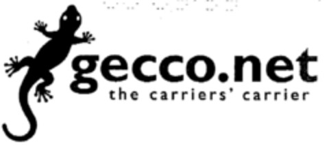 gecco.net the carriers' carrier Logo (DPMA, 30.09.1999)