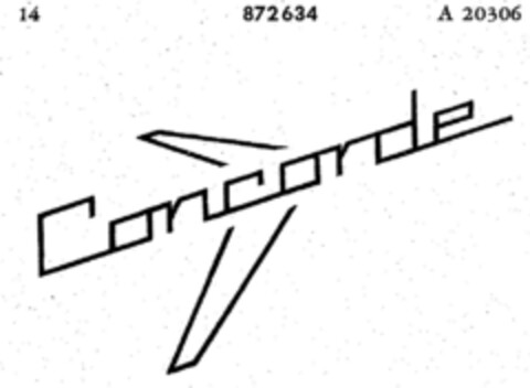 Concorde Logo (DPMA, 23.05.1969)