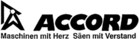 ACCORD Maschinen mit Herz Säen mit Verstand Logo (DPMA, 31.08.1992)