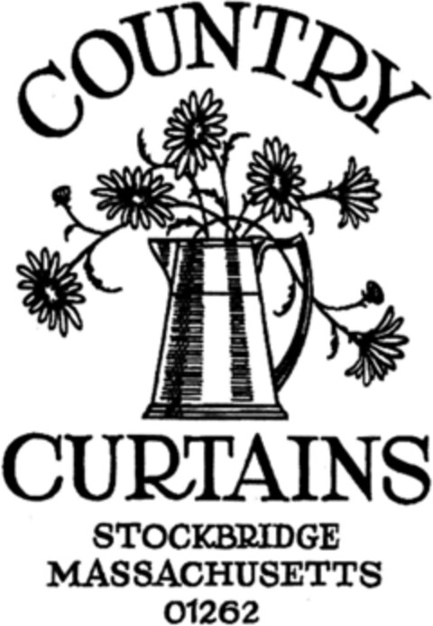 COUNTRY CURTAINS STOCKBRIDGE MASSACHUSETTS 01262 Logo (DPMA, 09.09.1994)