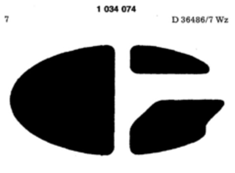 1034074 Logo (DPMA, 23.07.1981)