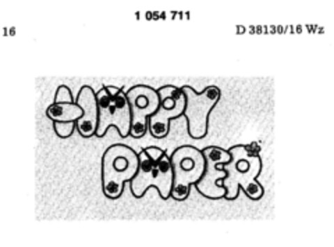 HAPPY PAPER Logo (DPMA, 15.01.1983)