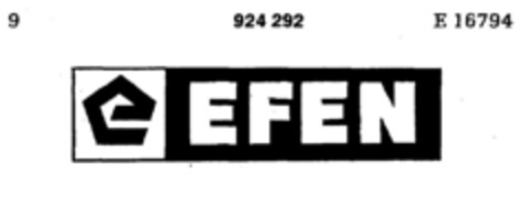 EFEN Logo (DPMA, 31.03.1973)