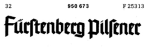 Fürstenberg Pilsener Logo (DPMA, 15.06.1974)