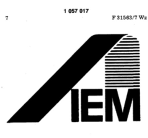 IEM Logo (DPMA, 04.12.1982)