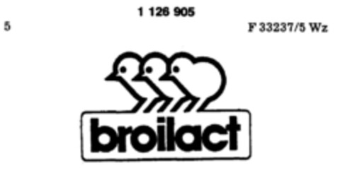 broilact Logo (DPMA, 14.12.1984)
