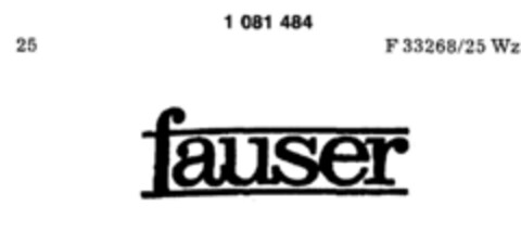 fauser Logo (DPMA, 01/04/1985)