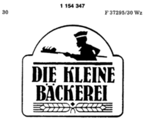 DIE KLEINE BÄCKEREI Logo (DPMA, 03/13/1989)