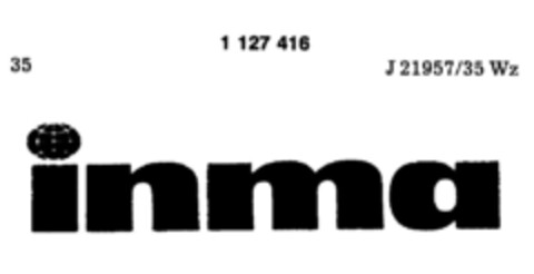 inma Logo (DPMA, 03.06.1987)