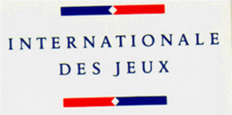 INTERNATIONALE DES JEUX Logo (DPMA, 11.10.1994)