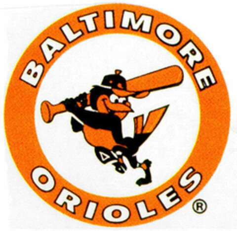 BALTIMORE ORIOLES Logo (DPMA, 18.12.1987)