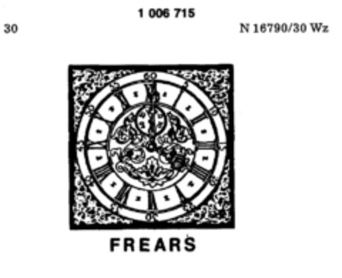 FREARS Logo (DPMA, 27.11.1979)