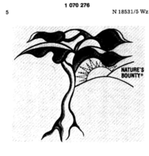 NATURE`S BOUNTY Logo (DPMA, 29.03.1983)