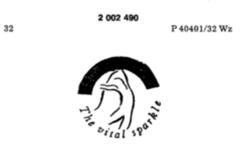 The vital sparkle Logo (DPMA, 03.12.1990)