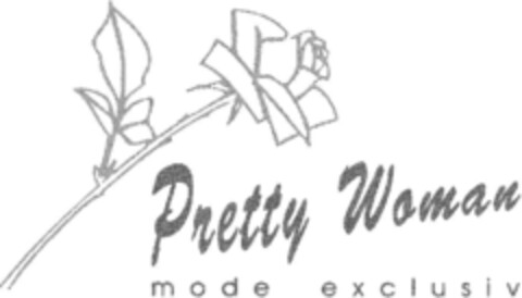 Pretty Woman mode exclusiv Logo (DPMA, 09.04.1992)