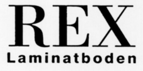 REX Laminatboden Logo (DPMA, 07/25/1990)