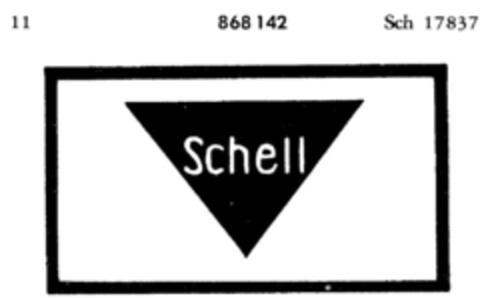 Schell Logo (DPMA, 19.06.1965)