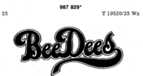 BeeDees Logo (DPMA, 26.05.1979)