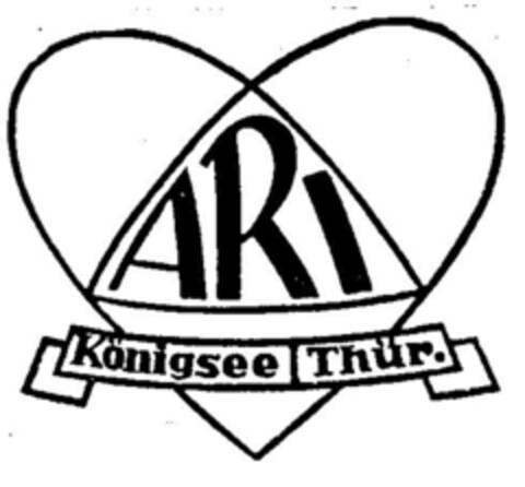 ARI Königsee Thür. Logo (DPMA, 28.05.1954)