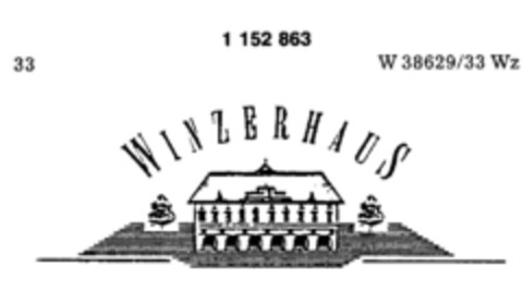 WINZERHAUS Logo (DPMA, 03.11.1988)
